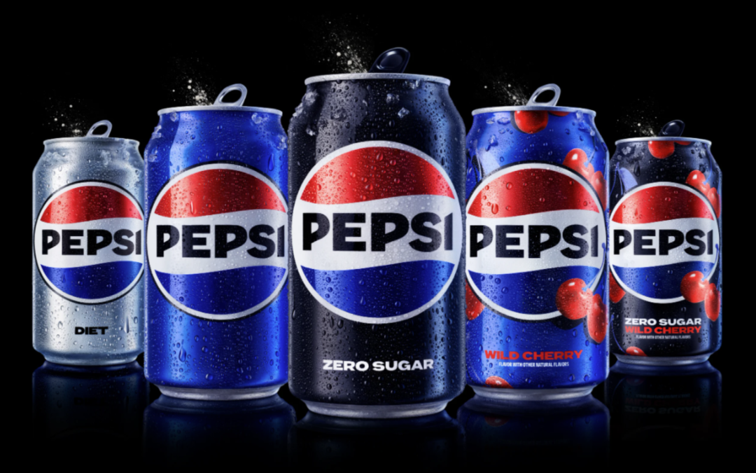 Pepsi rebrands with new logo for first time in 14 years