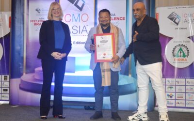 UJAYA SHAKYA WINS PRESTIGIOUS, “ASIA’S MOST ADMIRED MARKETING LEADER” AWARD IN SINGAPORE